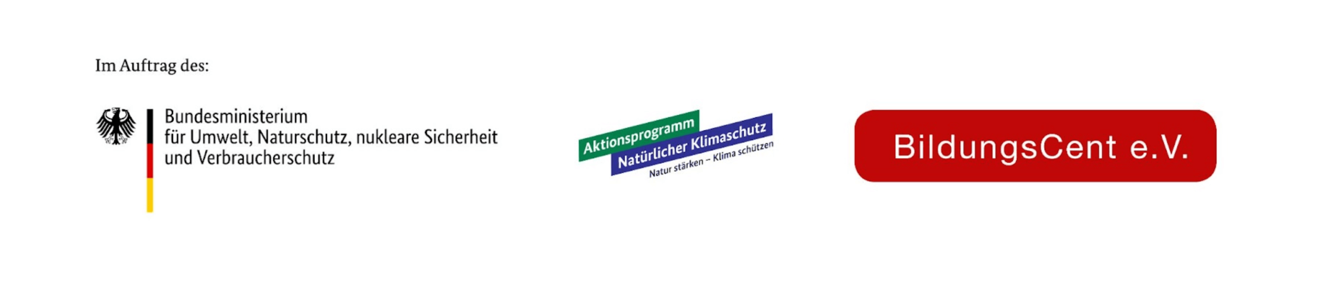 Auftraggeber: Bundesministerium für Naturschutz; Aktionsprogramm Natürlicher Klimaschutz; BildungsCent e.V.