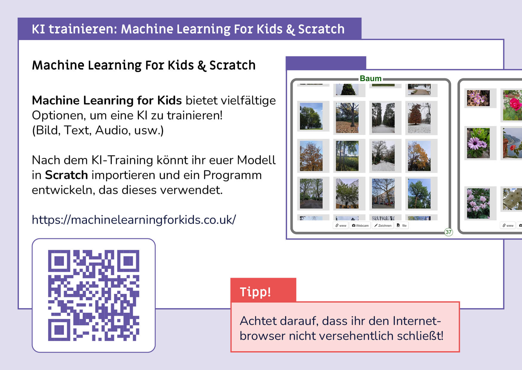 Karte KI Trainieren: Machine Learning For Kids