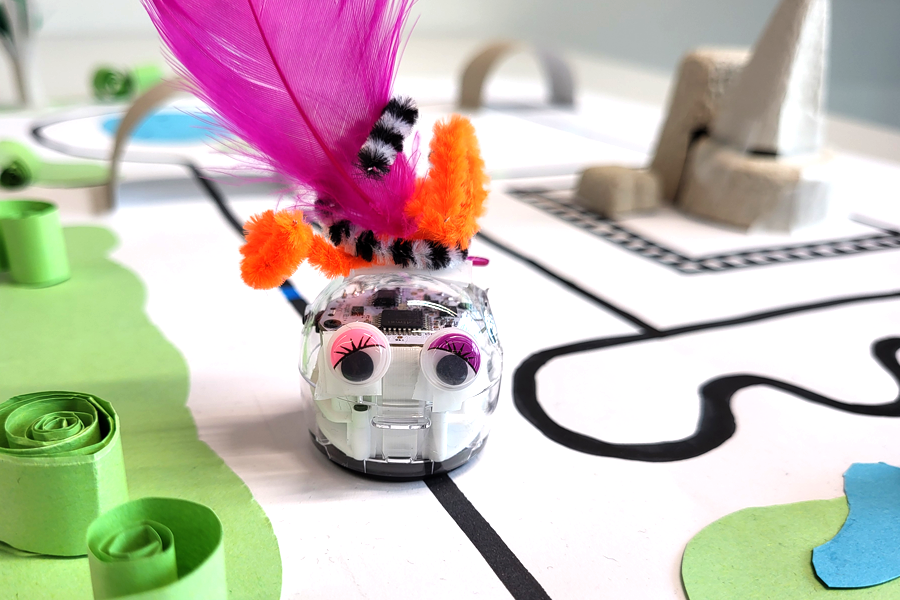 Stadt der Zukunft mit Ozobot