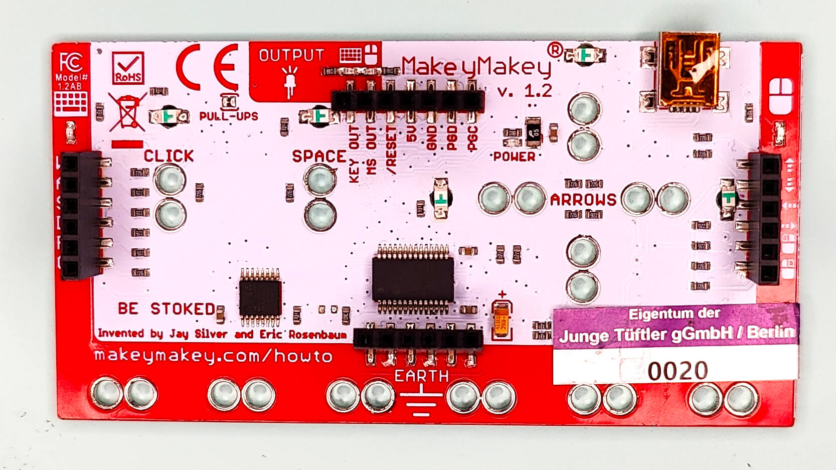 Rückseite: MakeyMakey