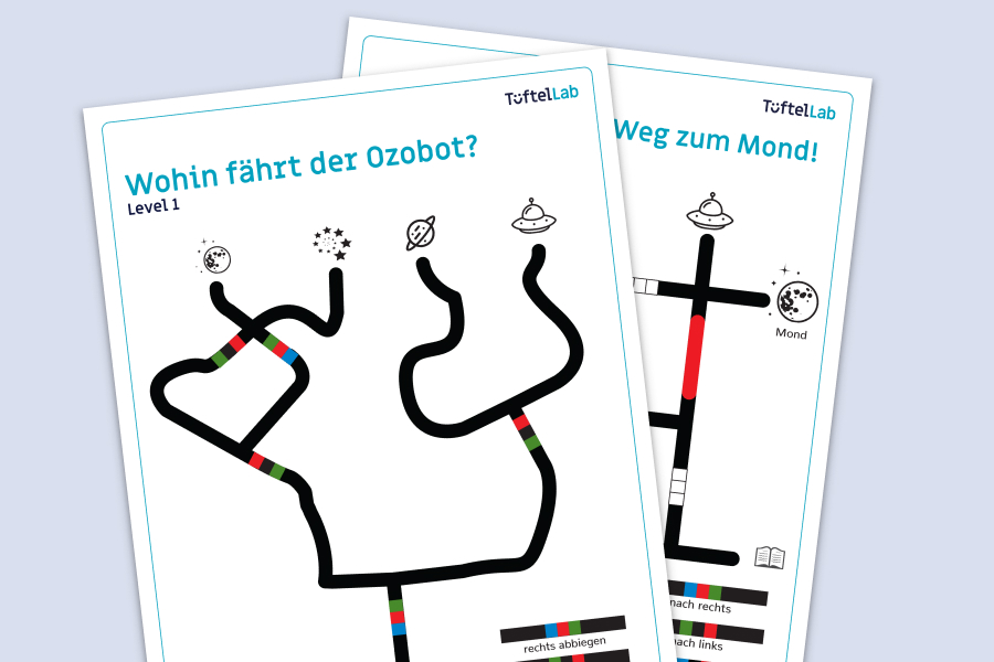 Erste Übungen mit dem Ozobot