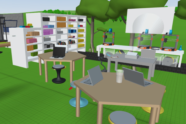 Eine in Delightex erstellte Vision eine Schule der Zukunft