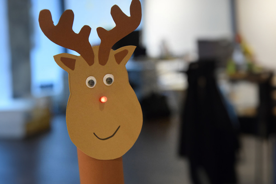 Rudolph mit der roten Leuchtnase
