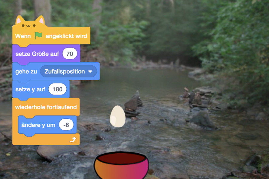 Fangspiel mit Scratch programmieren
