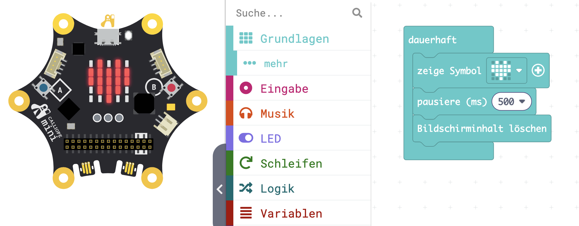 Herzschlagprogrammierung mit Simulator in MakeCode