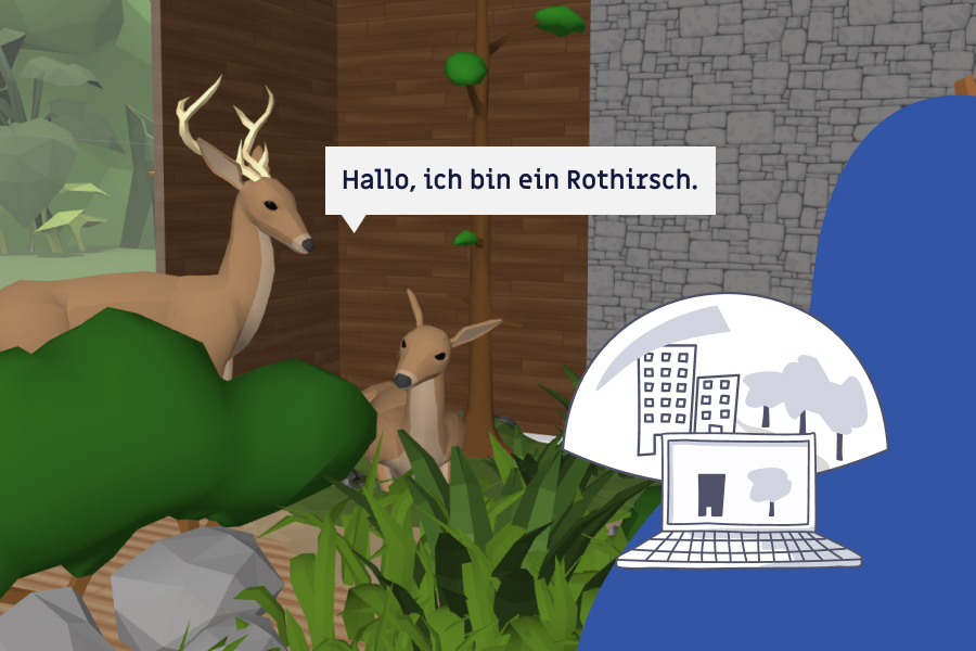 Unser Wald – CoSpaces als Präsentationstool